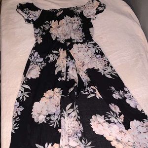 A cute fancy flower dress